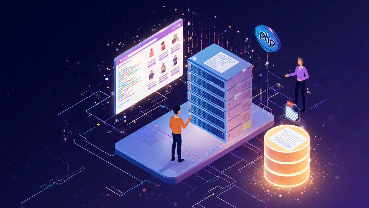 Was für Probleme löst PHP in der Webentwicklung?