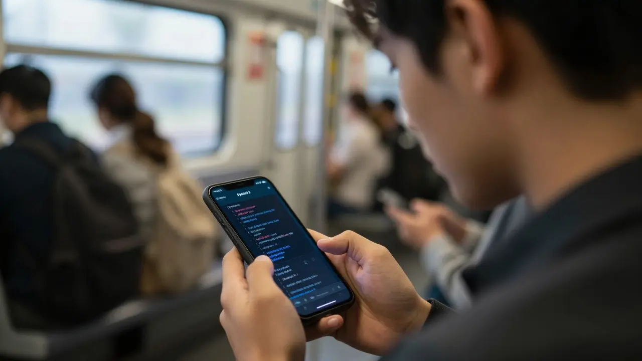 Kann ich Python auf meinem Handy lernen?